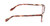 Side View of Ernest Hemingway H4694 Progressive Lens Blue Light Glasses in Tortoise/Red 53mm