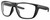 Profile View of Costa Del Mar Ferg XL Designer Progressive Lens Prescription Rx Eyeglasses in Matte Black Unisex Panthos Full Rim Acetate 62 mm