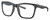 Profile View of Costa Del Mar Panga Designer Single Vision Prescription Rx Eyeglasses in Matte Gray Tortoise Havana Ladies Cat Eye Full Rim Acetate 56 mm