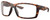 Profile View of Costa Del Mar Reefton Designer Reading Eye Glasses in Matte Amber Brown Retro Tortoise Unisex Rectangular Full Rim Acetate 64 mm