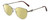 Profile View of Chopard VCHF51S-0579 Designer Polarized Reading Sunglasses with Custom Cut Powered Sun Flower Yellow Lenses in Shiny Silver/Mulberry Purple Crystal/Gemstone Accent Ladies Cat Eye Full Rim Metal 54 mm