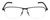 Front View of Chopard 23KT Gold Plated VCHD83-0531 Men Reading Glasses Black Carbon Fiber 57mm