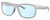 Profile View of Costa Del Mar Baffin Designer Blue Light Blocking Eyeglasses in Matte Light Grey Unisex Square Full Rim Acetate 58 mm