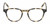 Front View of Reptile Mata Designer Bi-Focal Prescription Rx Eyeglasses in Matte Tokyo Tortoise Havana Brown Yellow Unisex Panthos Full Rim Acetate 47 mm