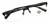 Top View of Harley-Davidson HD0766 Designer Progressive Lens Prescription Rx Eyeglasses in Shiny Black Unisex Rectangular Semi-Rimless Stainless Steel 57 mm