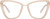 Front View of QUAY Australia All Talk Designer Single Vision Prescription Rx Eyeglasses in Bone White Ladies Cat Eye Full Rim Acetate 58 mm