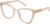 Profile View of QUAY Australia All Talk Designer Blue Light Blocking Eyeglasses in Bone White Ladies Cat Eye Full Rim Acetate 58 mm