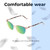 Lightweight Construction Illustration of Lucky Brand D114 Designer Polarized Reading Sunglasses with Custom Cut Powered Green Mirror Lenses in Rose Gold Marble Ladies Cat Eye Full Rim Metal 53 mm