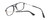 Close Up View of Police VPLD13 Designer Reading Eye Glasses with Custom Cut Powered Lenses in Shiny Blue Marble Mens Pilot Full Rim Acetate 53 mm