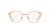 Front View of Prive Revaux Angelou Designer Progressive Lens Blue Light Blocking Eyeglasses in Ivory White Unisex Round Full Rim Acetate 52 mm