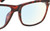 Close Up View of Prive Revaux Speculator Designer Reading Eye Glasses with Custom Cut Powered Lenses in Chestnut Brown Tortoise Havana Unisex Square Full Rim Acetate 57 mm