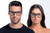 Close Up View of Prive Revaux Tolstoy Designer Blue Light Blocking Eyeglasses in Caviar Black Unisex Panthos Full Rim Acetate 53 mm
