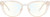 Front View of Prive Revaux Veronica Designer Progressive Lens Blue Light Blocking Eyeglasses in Crystal Clear Ladies Cat Eye Full Rim Acetate 53 mm