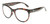 Profile View of OTIS Aerial Designer Reading Eye Glasses with Custom Cut Powered Lenses in Ochre Havana Tortoise Ladies Cat Eye Full Rim Acetate 56 mm
