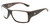 Profile View of OTIS Coastin Designer Reading Eye Glasses in Matte Woodland Unisex Rectangular Full Rim Acetate 61 mm