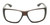 Front View of OTIS Coastin Designer Progressive Lens Blue Light Blocking Eyeglasses in Matte Woodland Unisex Rectangular Full Rim Acetate 61 mm