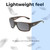 Lightweight Construction Illustration of OTIS Coastin Designer Polarized Reading Sunglasses with Custom Cut Powered Smoke Grey Lenses in Matte Woodland Unisex Rectangular Full Rim Acetate 61 mm