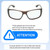 Size Awareness Illustration of OTIS Coastin Slim Designer Bi-Focal Prescription Rx Eyeglasses in Matte Woodland Unisex Rectangular Full Rim Acetate 61 mm