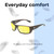 Lightweight Construction Illustration of OTIS Coastin Slim Designer Polarized Reading Sunglasses with Custom Cut Powered Sun Flower Yellow Lenses in Matte Woodland Unisex Rectangular Full Rim Acetate 61 mm