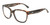 Profile View of OTIS Odyssey Designer Progressive Lens Prescription Rx Eyeglasses in Matte Honey Tortoise Havana Ladies Cat Eye Full Rim Acetate 54 mm