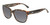 Profile View of OTIS Odyssey Designer Polarized Reading Sunglasses with Custom Cut Powered Smoke Grey Lenses in Matte Honey Tortoise Havana Ladies Cat Eye Full Rim Acetate 54 mm