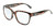Profile View of OTIS Odyssey Designer Progressive Lens Prescription Rx Eyeglasses in Ochre Havana Tortoise Ladies Cat Eye Full Rim Acetate 54 mm