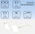 Dimensions and Measurements Illustration of OTIS Omar Designer Progressive Lens Prescription Rx Eyeglasses in Eco Crystal Sand Ladies Round Full Rim Acetate 50 mm