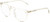 Profile View of OTIS Omar X Designer Reading Eye Glasses in Eco Crystal Sand Unisex Round Full Rim Acetate 52 mm