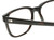 Close Up View of OTIS Test of Time X Designer Single Vision Prescription Rx Eyeglasses in Eco Havana Tortoise Unisex Square Full Rim Acetate 55 mm