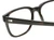 Close Up View of OTIS Test of Time X Designer Progressive Lens Blue Light Blocking Eyeglasses in Eco Havana Tortoise Unisex Square Full Rim Acetate 55 mm