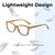 Lightweight Construction Illustration of Elton John Ambient Designer Progressive Lens Prescription Rx Eyeglasses in Wood Stripe Black Fade Unisex Cat Eye Full Rim Acetate 54 mm