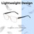 Lightweight Construction Illustration of Perry Ellis PEBX55 Designer Reading Eye Glasses with Custom Cut Powered Lenses in Gloss Crystal Clear Marble Unisex Square Full Rim Acetate 52 mm