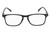 Front View of Perry Ellis PEBX57 Designer Progressive Lens Prescription Rx Eyeglasses in Gloss Black Marble Unisex Panthos Full Rim Acetate 50 mm