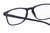 Close Up View of Perry Ellis PEBX57 Designer Progressive Lens Blue Light Blocking Eyeglasses in Gloss Navy Blue Marble Unisex Panthos Full Rim Acetate 50 mm