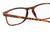 Close Up View of Perry Ellis PEBX57 Unisex Panthos Full Rim Designer Reading Glasses in Gloss Tortoise Havana Marble 50mm