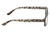 Side View of Perry Ellis PEBX59 Designer Single Vision Prescription Rx Eyeglasses in Gloss Grey Tortoise Havana Marble Unisex Rectangular Full Rim Acetate 50 mm