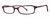 Calabria Splash 51 Red Tortoise Designer Eyeglasses :: Custom Left & Right Lens