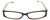 Calabria Viv 738 Black Brown Designer Eyeglasses :: Custom Left & Right Lens