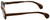 Calabria Designer Eyeglasses Calabria 856 Light Brown :: Custom Left & Right Lens
