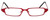 Harry Lary's French Optical Eyewear Enzy in Red (360) :: Custom Left & Right Lens