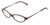 Jones New York Designer Eyeglasses J216 Brown :: Custom Left & Right Lens