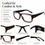 Calabria Soho 1002 Demi Black Designer Eyeglasses :: Rx Single Vision