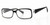 Calabria Soho 96 Black Crystal Designer Eyeglasses :: Rx Single Vision
