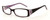 Calabria Viv 670 Burgundy Designer Eyeglasses :: Rx Single Vision