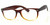 Calabria Soho 1011 Brown Designer Eyeglasses :: Rx Progressive Calabria Soho 1011 Brown Designer Eyeglasses :: Rx Progressive
