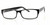 Calabria Soho 85 Black Crystal Designer Eyeglasses :: Rx Progressive Calabria Soho 85 Black Crystal Designer Eyeglasses :: Rx Progressive
