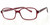 Calabria Soho 97 Burgundy Designer Eyeglasses :: Rx Progressive Calabria Soho 97 Burgundy Designer Eyeglasses :: Rx Progressive