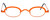 Harry Lary's French Optical Eyewear Vicky in Orange (174) :: Rx Progressive