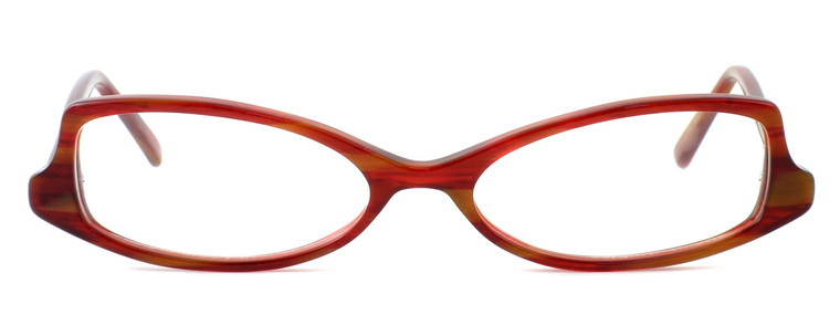 Harry Lary's French Optical Eyewear Stacey in Red & Brown (930) :: Rx Progressive