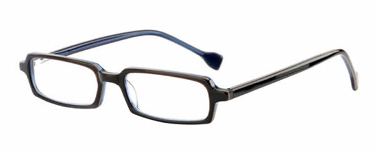 Ink Eyeglasses Contour in Brown Denim :: Rx Progressive